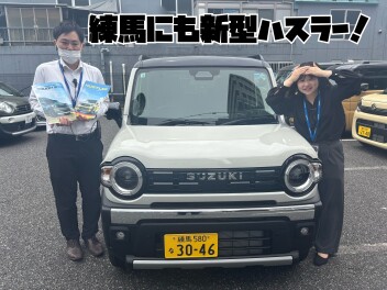 新型ハスラー！試乗お待ちしております！